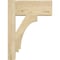 Ekena Millwork Imperial Block Rough Sawn Outlooker, Douglas Fir, 6"W x 12"D x 16"H OUT06X12X16IMP05RDF - alternate 2